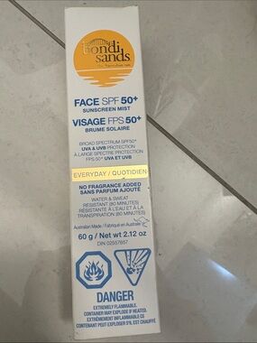 Bondi Sands Face SPF 50+ Sunscreen Mist